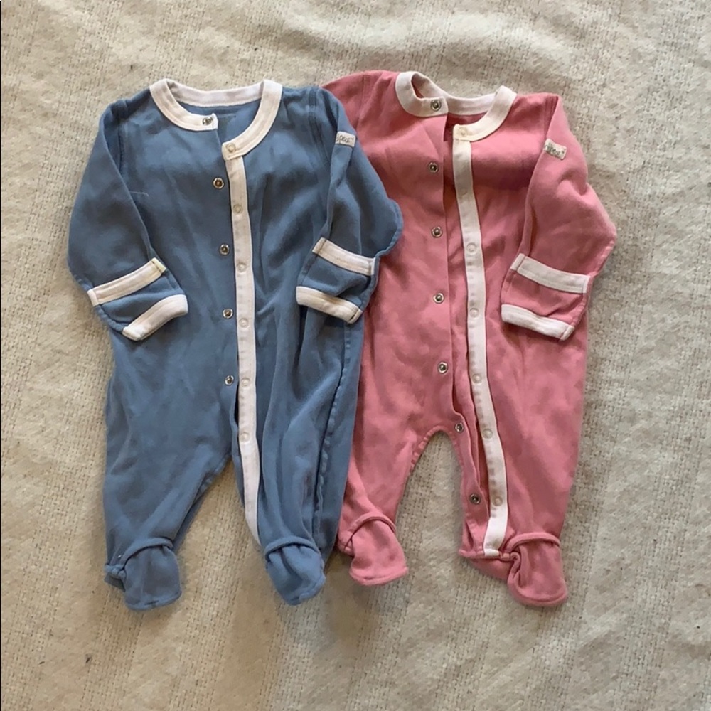 Organic cotton footies